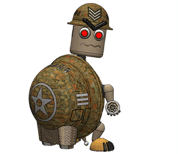 Robot Sergeant Tortoise sticker #10235816