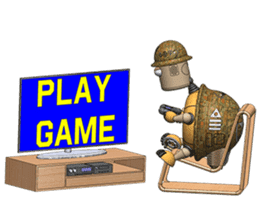 Robot Sergeant Tortoise sticker #10235826