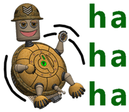 Robot Sergeant Tortoise sticker #10235828