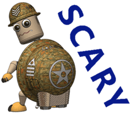 Robot Sergeant Tortoise sticker #10235832