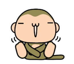 THE MONKEY STICKER ENGLISH 1 sticker #10235861