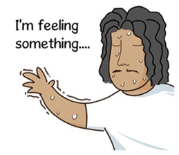 Long-haired Guy sticker #10236777