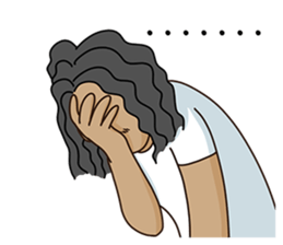 Long-haired Guy sticker #10236805