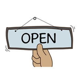 Long-haired Guy sticker #10236814