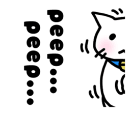 Three cats of a pet sticker #10236941