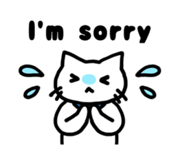 Three cats of a pet sticker #10236947