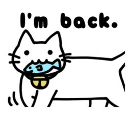 Three cats of a pet sticker #10236956