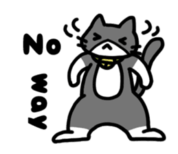 Three cats of a pet sticker #10236959