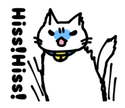 Three cats of a pet sticker #10236964