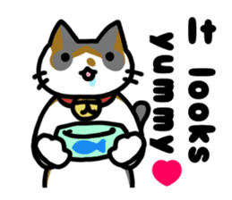 Three cats of a pet sticker #10236970