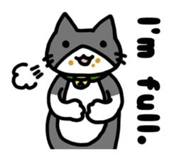 Three cats of a pet sticker #10236972