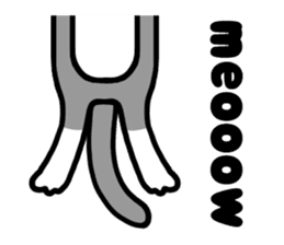 Three cats of a pet sticker #10236975