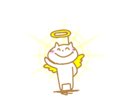 Mr. Nishino of a cat god sticker #10237103