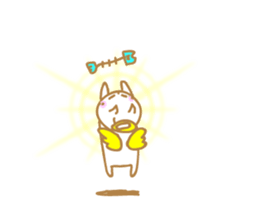 Mr. Nishino of a cat god sticker #10237106