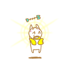 Mr. Nishino of a cat god sticker #10237106