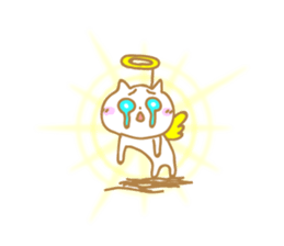 Mr. Nishino of a cat god sticker #10237112