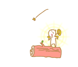 Mr. Nishino of a cat god sticker #10237113