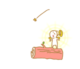 Mr. Nishino of a cat god sticker #10237113