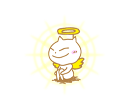 Mr. Nishino of a cat god sticker #10237115