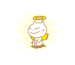 Mr. Nishino of a cat god sticker #10237115