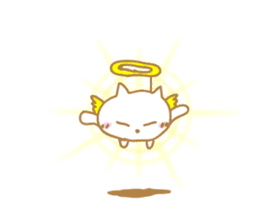 Mr. Nishino of a cat god sticker #10237127