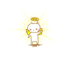 Mr. Nishino of a cat god sticker #10237128