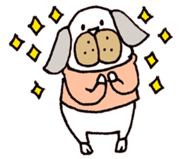 Daily pug3. sticker #10237578