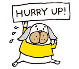 Daily pug3. sticker #10237588