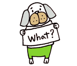 Daily pug3. sticker #10237591