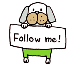 Daily pug3. sticker #10237604