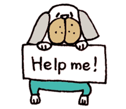 Daily pug3. sticker #10237606