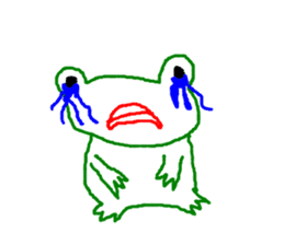 LIFE OF frog named EASON sticker #10237820