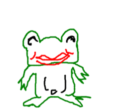 LIFE OF frog named EASON sticker #10237821