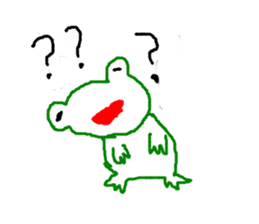 LIFE OF frog named EASON sticker #10237837