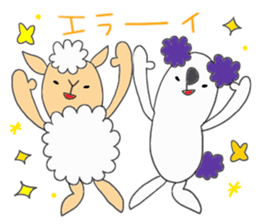 Sheep and Koala and pigs sticker #10237909
