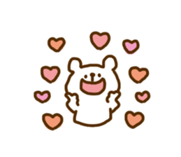 "Shirokuma" is Polar Bear. sticker #10238138