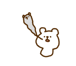 "Shirokuma" is Polar Bear. sticker #10238159
