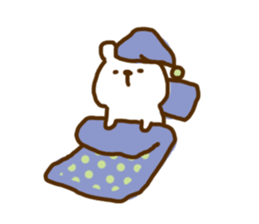 "Shirokuma" is Polar Bear. sticker #10238162