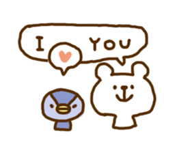 "Shirokuma" is Polar Bear. sticker #10238164