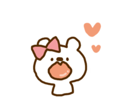 "Shirokuma" is Polar Bear. sticker #10238170