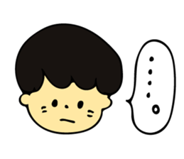 Heartwarming boys and girls sticker #10239352