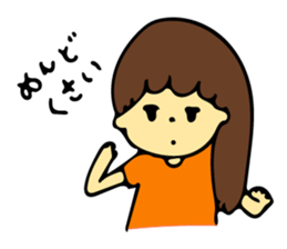 Heartwarming boys and girls sticker #10239354