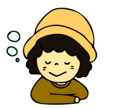 Heartwarming boys and girls sticker #10239355