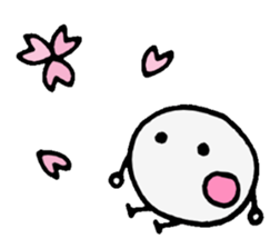 Daily life of the marshmallow sticker #10239496