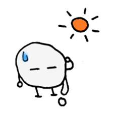 Daily life of the marshmallow sticker #10239509