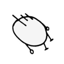 Daily life of the marshmallow sticker #10239511