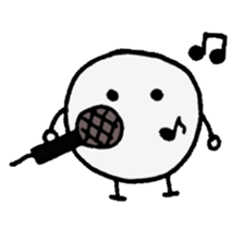 Daily life of the marshmallow sticker #10239528