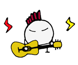 Daily life of the marshmallow sticker #10239529