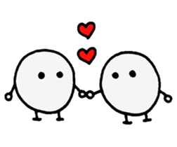 Daily life of the marshmallow sticker #10239533