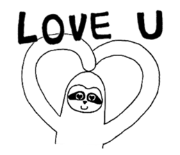 Hilarious Sloth sticker #10239591
